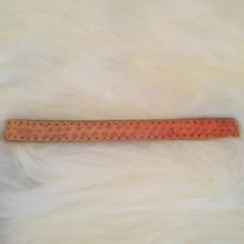 Tan Leather Wrap Bracelet - Adjustable